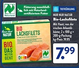 Bio-Lachsfilets von Naturland im aktuellen ALDI SÜD Prospekt für 7,99 €