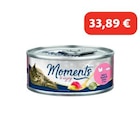 MOMENTS Adult Poulet et thon 24x70 g en promo à 33,89 € chez Maxi Zoo MOMENTS Adult Poulet et thon 24x70 g dans le catalogue Maxi Zoo