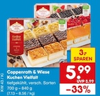 Kuchen Vielfalt im Angebot bei Netto Marken-Discount in Duisburg Kuchen Vielfalt Angebote von Coppenrath & Wiese bei Netto Marken-Discount Duisburg für 5,99 €