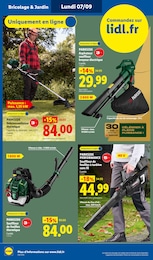 Offre Débroussailleuse dans le catalogue Lidl du moment à la page 8