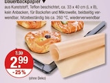 Dauerbackpapier von  im aktuellen V-Markt Prospekt für 2,99 €