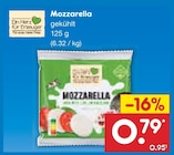 Aktuelle Mozzarella Angebote bei Netto Marken-Discount in Frankfurt (Main) Aktuelles Mozzarella Angebot bei Netto Marken-Discount in Frankfurt (Main) ab 0,79 €