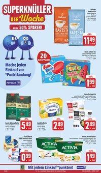 Aktueller EDEKA Prospekt "Wir lieben Lebensmittel!" Seite 2 von 28 Seiten