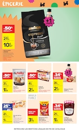 Promos Nutella dans le catalogue "LE MOIS MONOPOLY" de Carrefour Market Nutella en promo dans le catalogue Carrefour Market à la page 39