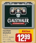 Alkoholfrei Angebote von Clausthaler bei REWE Willich für 12,99 €