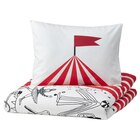 Bettwäsche-Set, 2-teilig Zirkusmuster rot/weiß Angebot in Wiesloch Bettwäsche-Set, 2-teilig Zirkusmuster rot/weiß im aktuellen Prospekt bei IKEA in Wiesloch