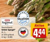 Grüner Spargel Angebote bei REWE Coburg für 4,44 €