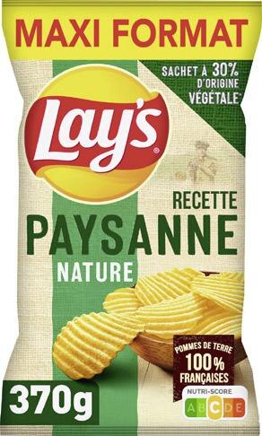 Chips Recette Paysanne Nature