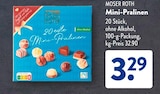Mini-Pralinen im ALDI SÜD Prospekt Mini-Pralinen von MOSER ROTH im aktuellen ALDI SÜD Prospekt für 3,29 €