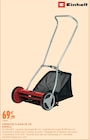 Tondeuse à main 40 cm - EINHELL - Intermarché Hyper à Thionville Tondeuse à main 40 cm - EINHELL en promo chez Intermarché Hyper Thionville à 69,99 €