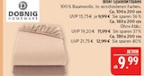 Aktuelles Biber-Spannbettlaken Angebot bei Marktkauf in Erlangen ab 9,99 €
