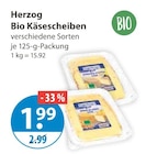 Bio Käsescheiben von Herzog im aktuellen V-Markt Prospekt für 1,99 €