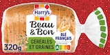 Pain de mie beau & bon farine de blé, céréales et graines - HARRY'S dans le catalogue Intermarché Super