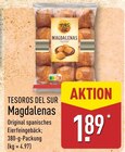 Magdalenas im ALDI Nord Prospekt Magdalenas von TESOROS DEL SUR im aktuellen ALDI Nord Prospekt für 1,89 €