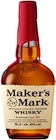 Kentucky Straight Bourbon Whisky Angebote von Maker's Mark bei Kaufland Langenhagen für 19,99 €