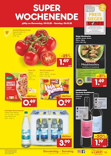 Wasser im Netto Marken-Discount Prospekt "Aktuelle Angebote" mit 59 Seiten (Rostock)