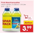 Maschinenzusätze von Finish für 3,99 € bei Netto Marken-Discount im Angebot Maschinenzusätze von Finish im aktuellen Netto Marken-Discount Prospekt