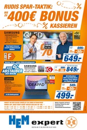 Samsung im expert Prospekt in Tübingen Aktueller expert Prospekt mit Samsung, "Top Angebote", Seite 1