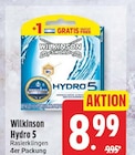 Hydro 5 von Wilkinson für 8,99 € bei EDEKA im Angebot Hydro 5 von Wilkinson im aktuellen EDEKA Prospekt