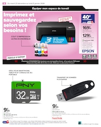 Offre Imprimante dans le catalogue Carrefour du moment à la page 20