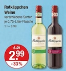 Weine von Rotkäppchen im aktuellen V-Markt Prospekt für 2,99 €