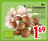Bio-Champignons braun oder weiß Angebote bei EDEKA Ravensburg für 1,69 €