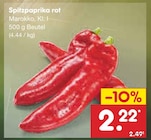 Spitzpaprika rot Angebote bei Netto Marken-Discount Gotha für 2,22 €