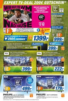 Fernseher im aktuellen expert Prospekt (Straubing) Fernseher im expert Prospekt "Top Angebote" mit 12 Seiten (Straubing)