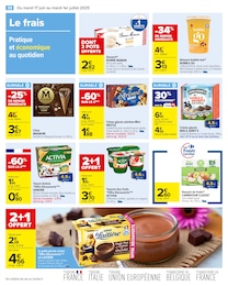 Prix et réduction Cône À Glace dans le prospectus Carrefour en cours Offre Cône À Glace dans le catalogue Carrefour du moment à la page 40