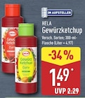 Gewürzketchup im ALDI Nord Prospekt Gewürzketchup von HELA im aktuellen ALDI Nord Prospekt für 1,49 €