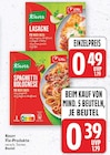 Fix-Produkte von Knorr für 0,39 € bei E center im Angebot Fix-Produkte von Knorr im aktuellen E center Prospekt