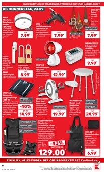 Personenwaage im aktuellen Kaufland Prospekt (Magdeburg) Personenwaage im Kaufland Prospekt "Hier bin ich richtig" mit 75 Seiten (Magdeburg)
