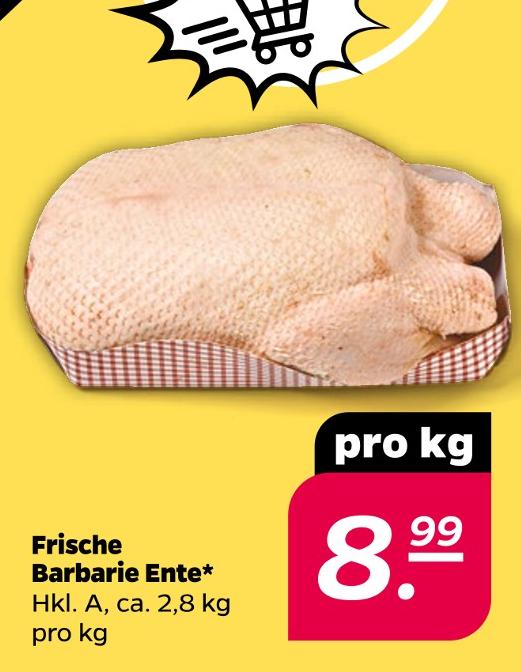 Frische Barbarie Ente