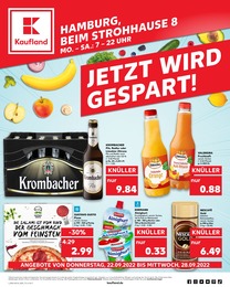 Kaufland Prospekt für Hamburg mit 47 Seiten Kaufland Prospekt für Hamburg: "Aktuelle Angebote", 47 Seiten, 22.09.2022 - 28.09.2022