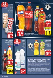 Coca Cola im EDEKA Prospekt in Kempen Aktueller EDEKA Prospekt mit Coca Cola, "Aktuelle Angebote", Seite 18