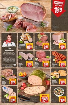 Rindfleisch im REWE Prospekt "Dein Markt" mit 36 Seiten (Jena)