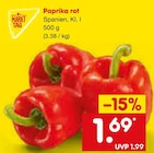 Paprika rot von Markttag im aktuellen Netto Marken-Discount Prospekt für 1,69 €