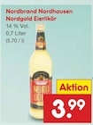 Nordgold Eierlikör Angebote von Nordbrand Nordhausen bei Netto Marken-Discount Rostock für 3,99 €
