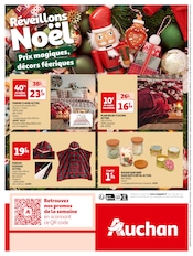 Couette Angebote im Prospekt "Réveillons Noël : votre déco brille de milles promos" von Auchan Hypermarché auf Seite 12