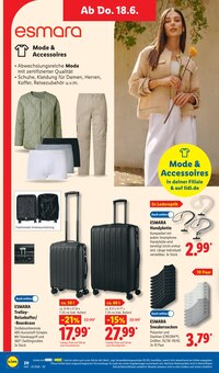 Koffer im aktuellen Lidl Prospekt (Mannheim) Koffer im Lidl Prospekt "LIDL LOHNT SICH" mit 70 Seiten (Mannheim)