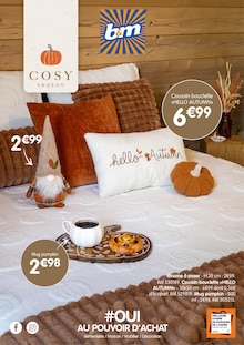 Catalogue B&M à Montgeron cette semaine, valable du 26/08/2026 au 08/09/2026 Prospectus B&M à Montgeron, "COSY season", 1 page de promos valables du 26/08/2026 au 08/09/2026