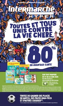 Prospectus Intermarché en cours, "TOUTES ET TOUS UNIS CONTRE LA VIE CHÈRE.", page 1 sur 60