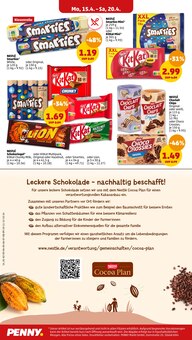 Kitkat im Penny-Markt Prospekt "Wer günstig will, muss Penny." mit 36 Seiten (Leverkusen)