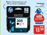 Tintenpatrone Original HP Ink 305 Angebote von HP bei Marktkauf Schweinfurt für 13,99 €