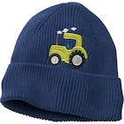 Mütze aus Strick mit Traktor-Applikation, blau, Gr. 52/53 im Angebot bei dm-drogerie markt in Oberhausen Mütze aus Strick mit Traktor-Applikation, blau, Gr. 52/53 Angebote von ALANA bei dm-drogerie markt Oberhausen für 7,90 €