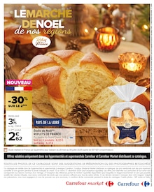 Prospectus Carrefour Market de la semaine "LE MARCHÉ DE NOËL de nos régions" avec 2 pages, valide du 10/12/2024 au 31/12/2024 pour Mondonville et alentours