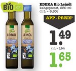 Aktuelle Bio Öl Angebote bei E center in Frankfurt (Main) Aktuelles Leinöl Angebot bei E center in Frankfurt (Main) ab 1,49 €