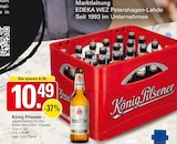 Pilsener Angebote von König bei WEZ Löhne für 10,49 €