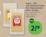 Bio-Emmentaler im tegut Prospekt Bio-Emmentaler von tegut... im aktuellen tegut Prospekt für 2,29 €