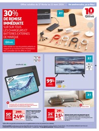 Offre Accessoires téléphone portable dans le catalogue Auchan Hypermarché du moment à la page 61